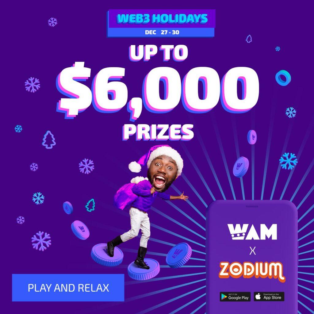 Hypercasual social blockchain game WAM.app: Play-and-Earn as well as Play-and-Own