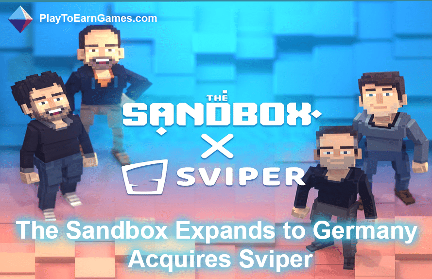 The Sandbox Expands to Germany Acquires Sviper - metaverse - web3-  blockchain