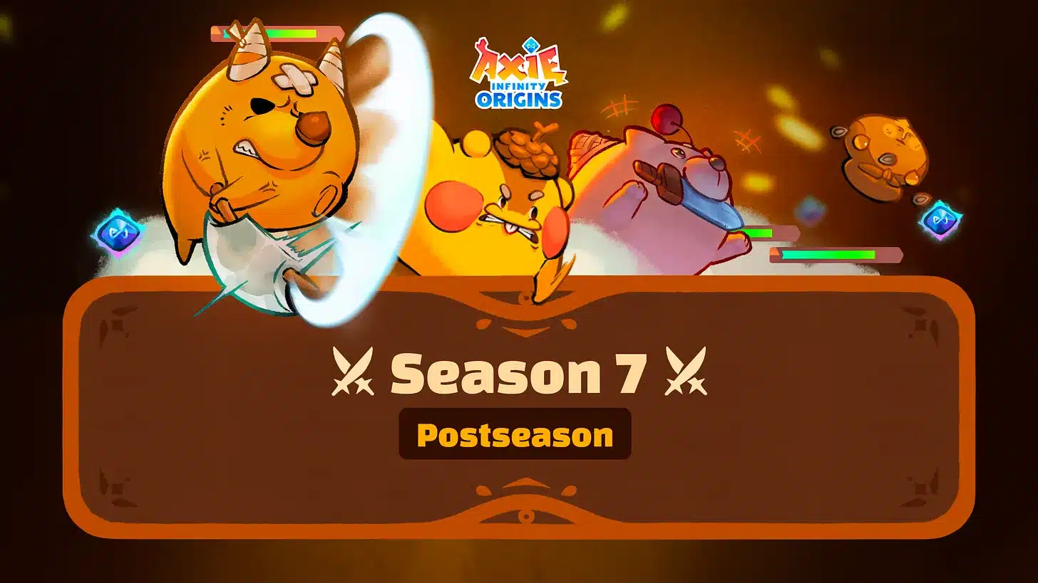 Axie Infinity: Season 7 Postseason and the Road to Season 8