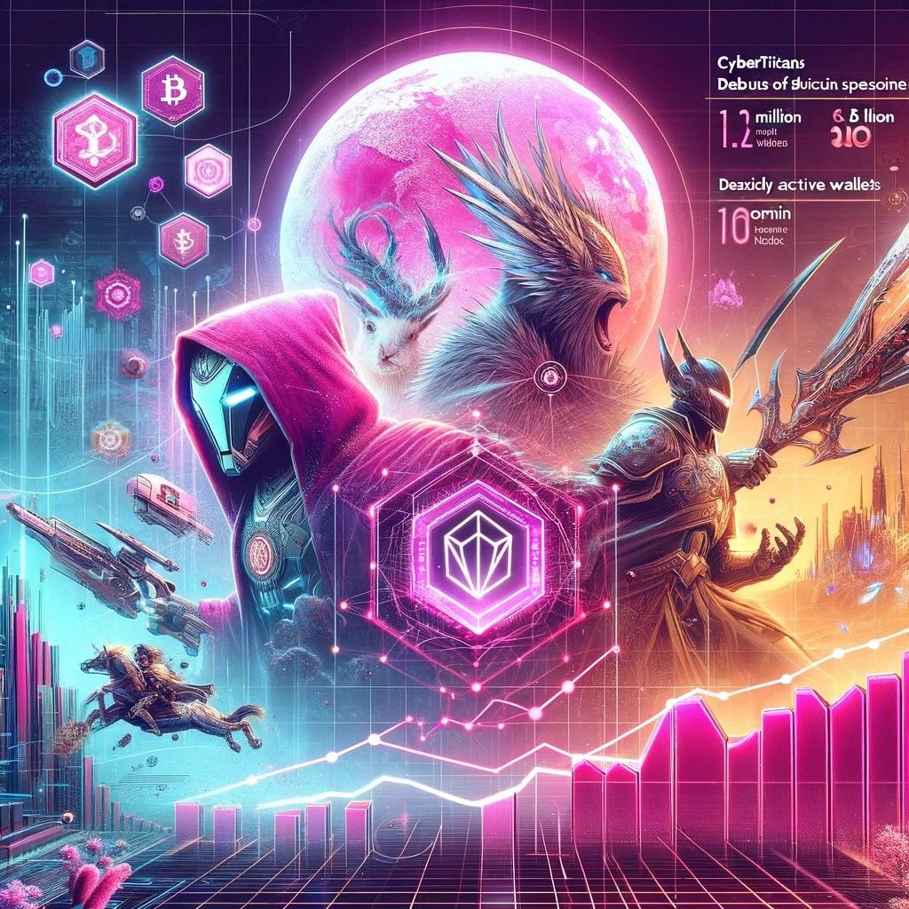 Crypto Game News: CyberTitans’ Season, King of Destiny’s Launch, and Ronin’s User Surge in 2024