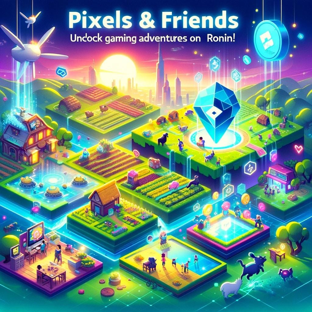 Pixels and Friends- Unlock Gaming Adventures on Ronin