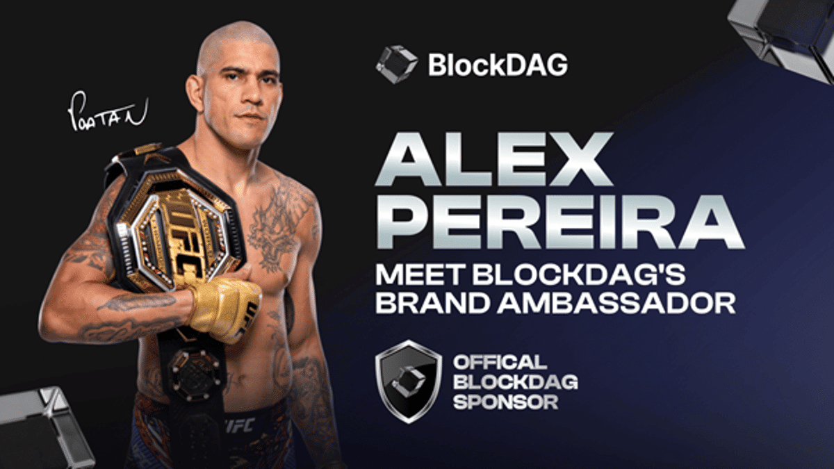 BlockDAG Presale Reaches $61M; Partners with UFC’s Alex Pereira, BNB & LEO Update