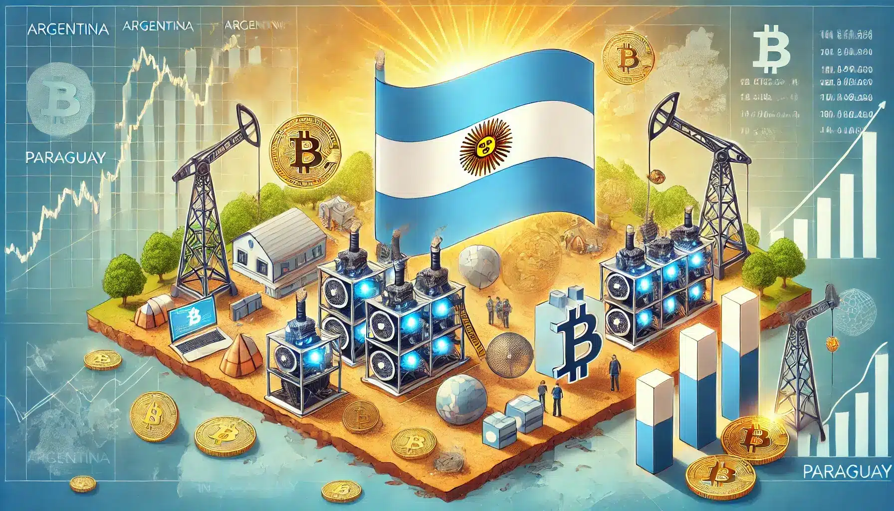 Argentina Becomes Leading Bitcoin Mining Destination as Paraguay’s Costs Soar