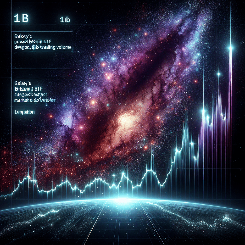 Galaxy’s Bitcoin ETF Surges Past $1B Trading Volume Despite Market Downturn