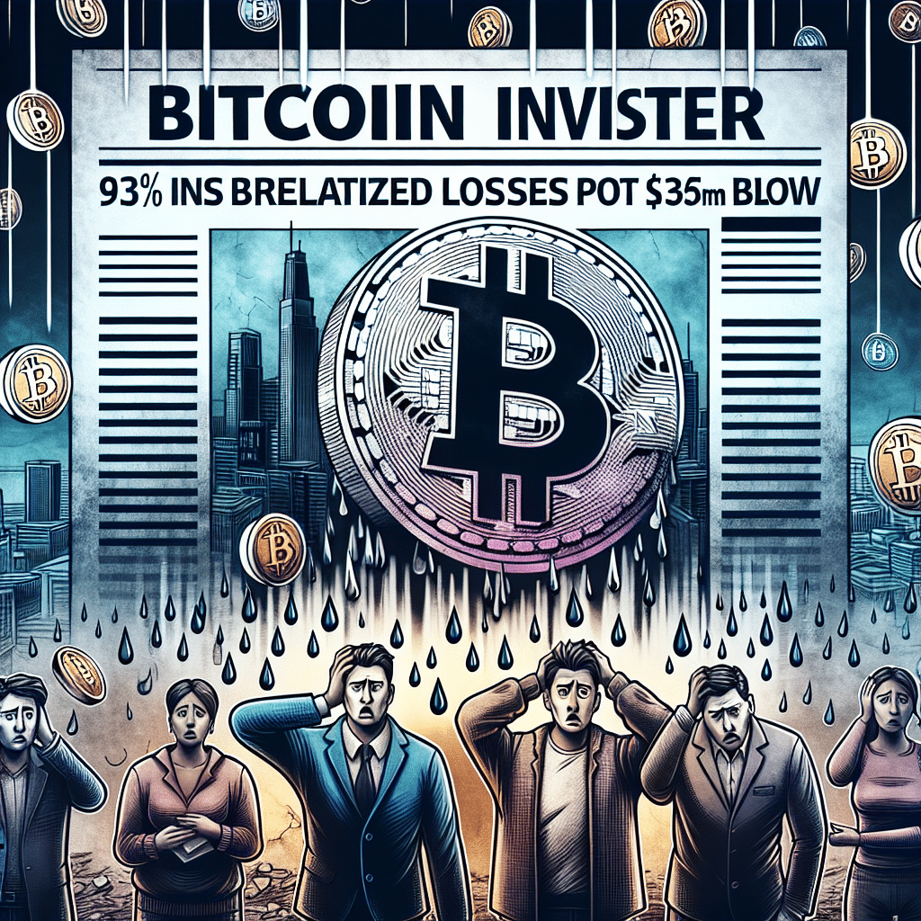 Bitcoin Investors Hit Hard: 93% in Unrealized Losses Post $365M Blow