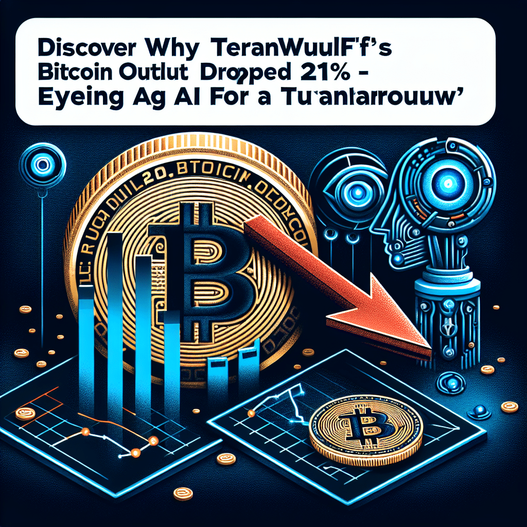 Discover Why TeraWulf’s Bitcoin Output Dropped 21% – Eyeing AI for a Turnaround