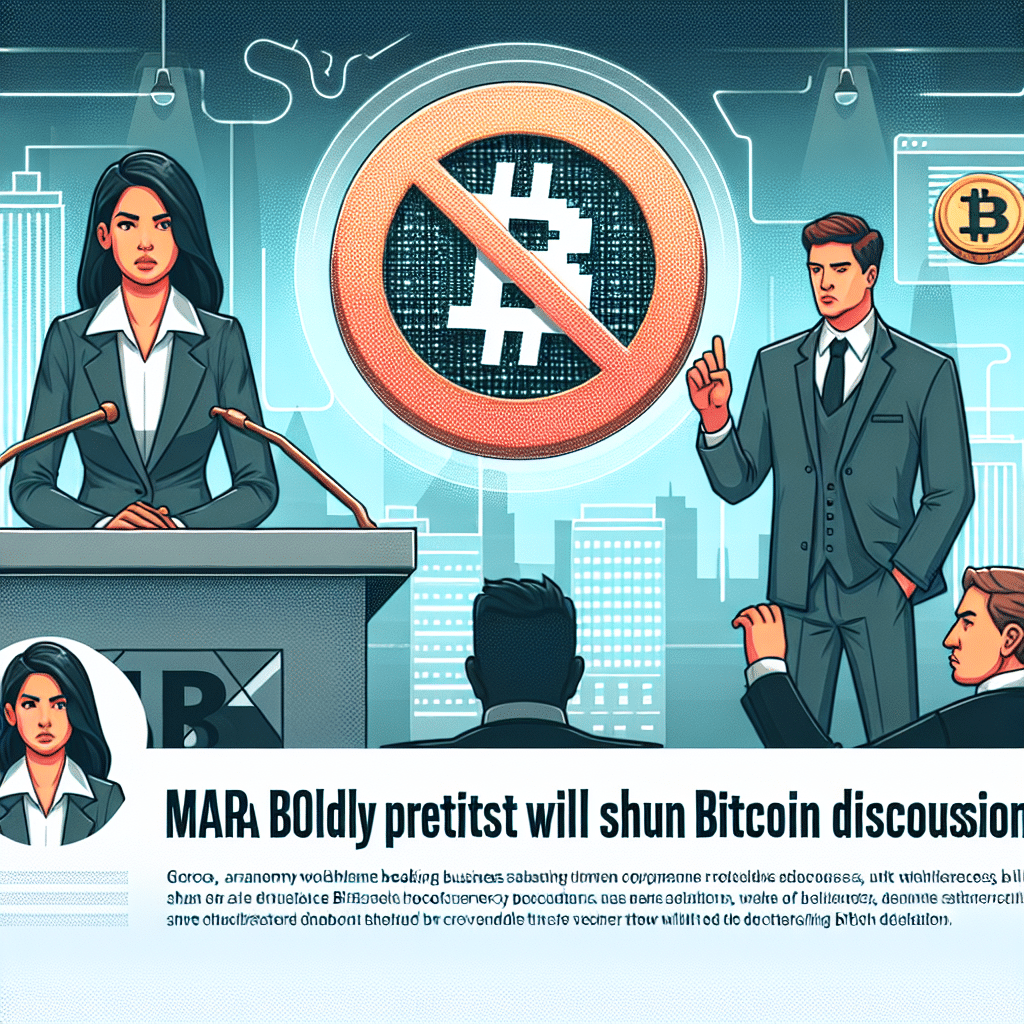 MARA CEO Boldly Predicts Harris’ Platform Will Shun Bitcoin Discussions