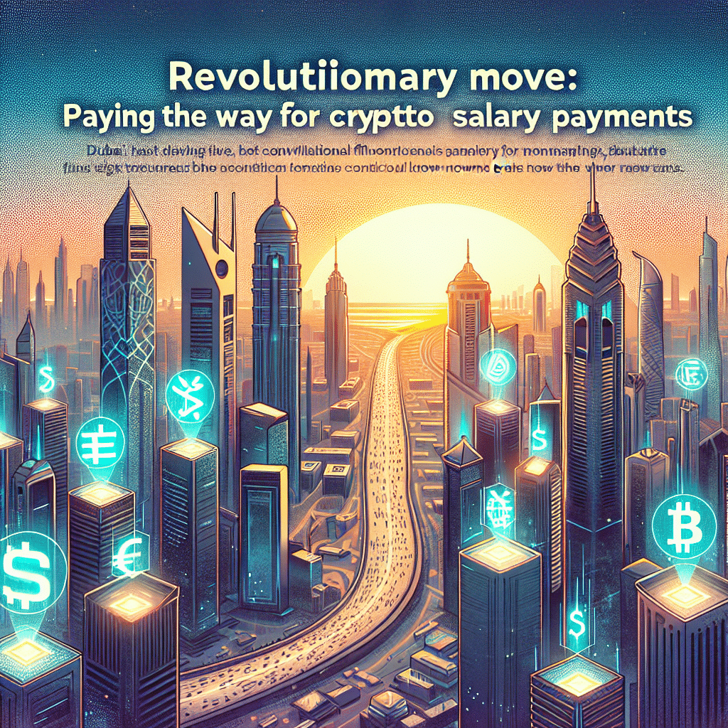 Revolutionary Move: Dubai Paves the Way for Crypto Salary Payments