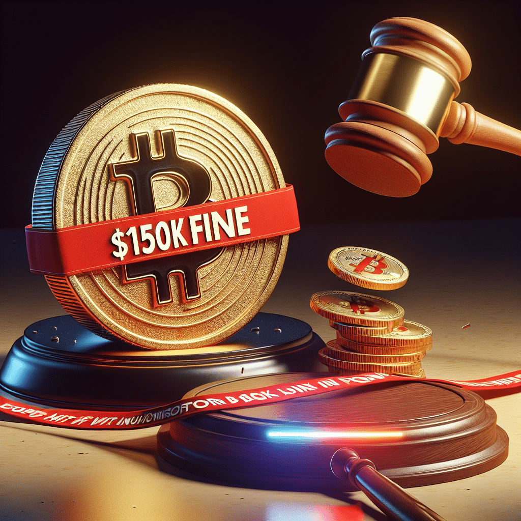 Crypto Fund Hit with $150K Fine for Unauthorized Bitcoin Loan – What Went Wrong?