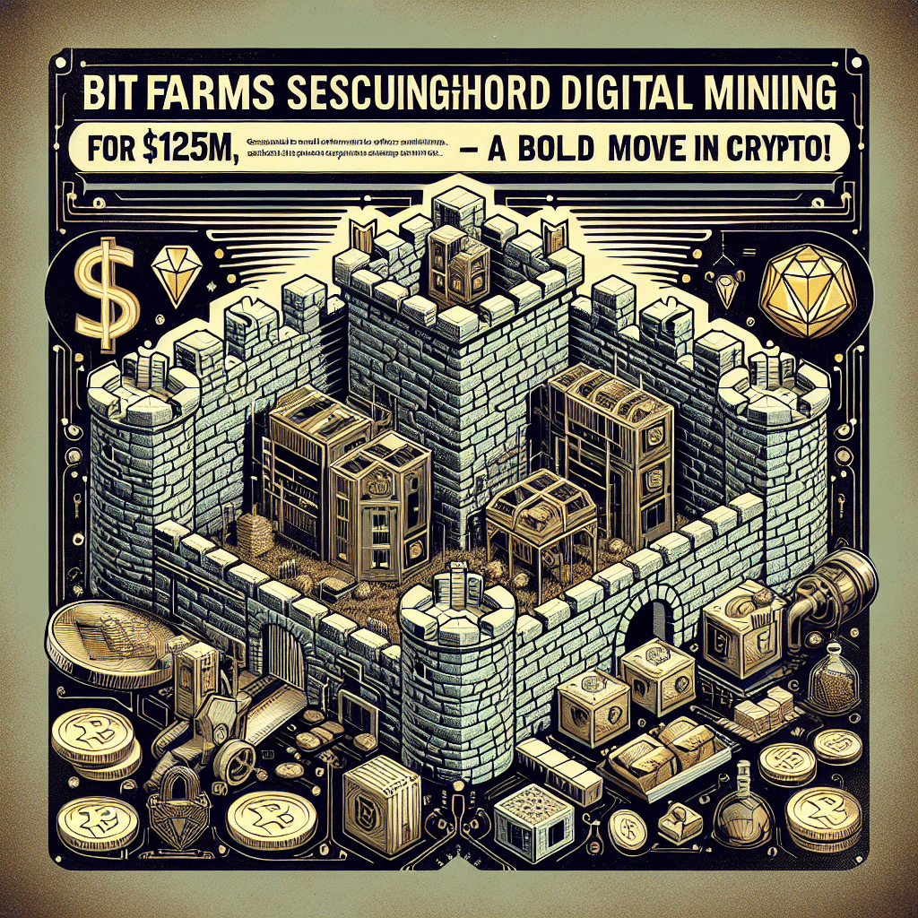 Bitfarms Secures Stronghold Digital Mining for $125M – A Bold Move in Crypto!