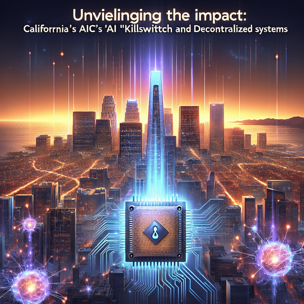 Unveiling the Impact: California’s AI ‘Killswitch’ Bill and Decentralized Systems