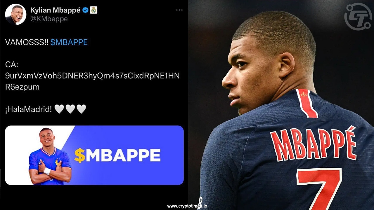 $1M Crypto Scam Triggered by Hack of Kylian Mbappé’s Social Media