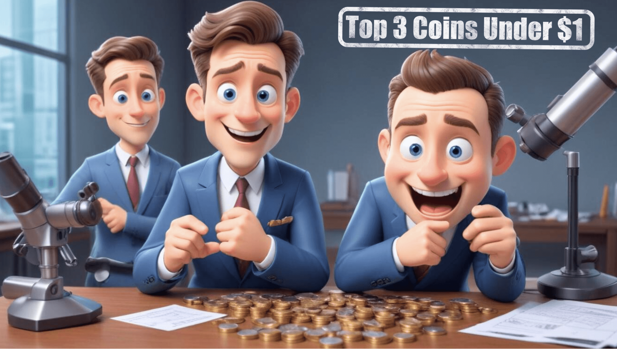 Top 3 Coins Under $1 Poised For Significant Growth In User Adoption This Year