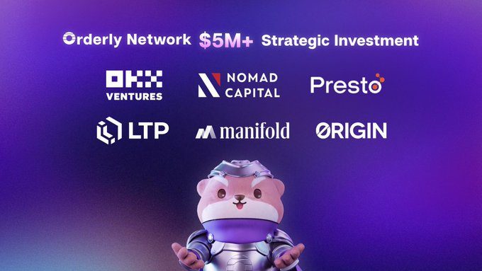 Orderly Network Secures $5M Strategic Round for Its Permissionless Liquidity Layer