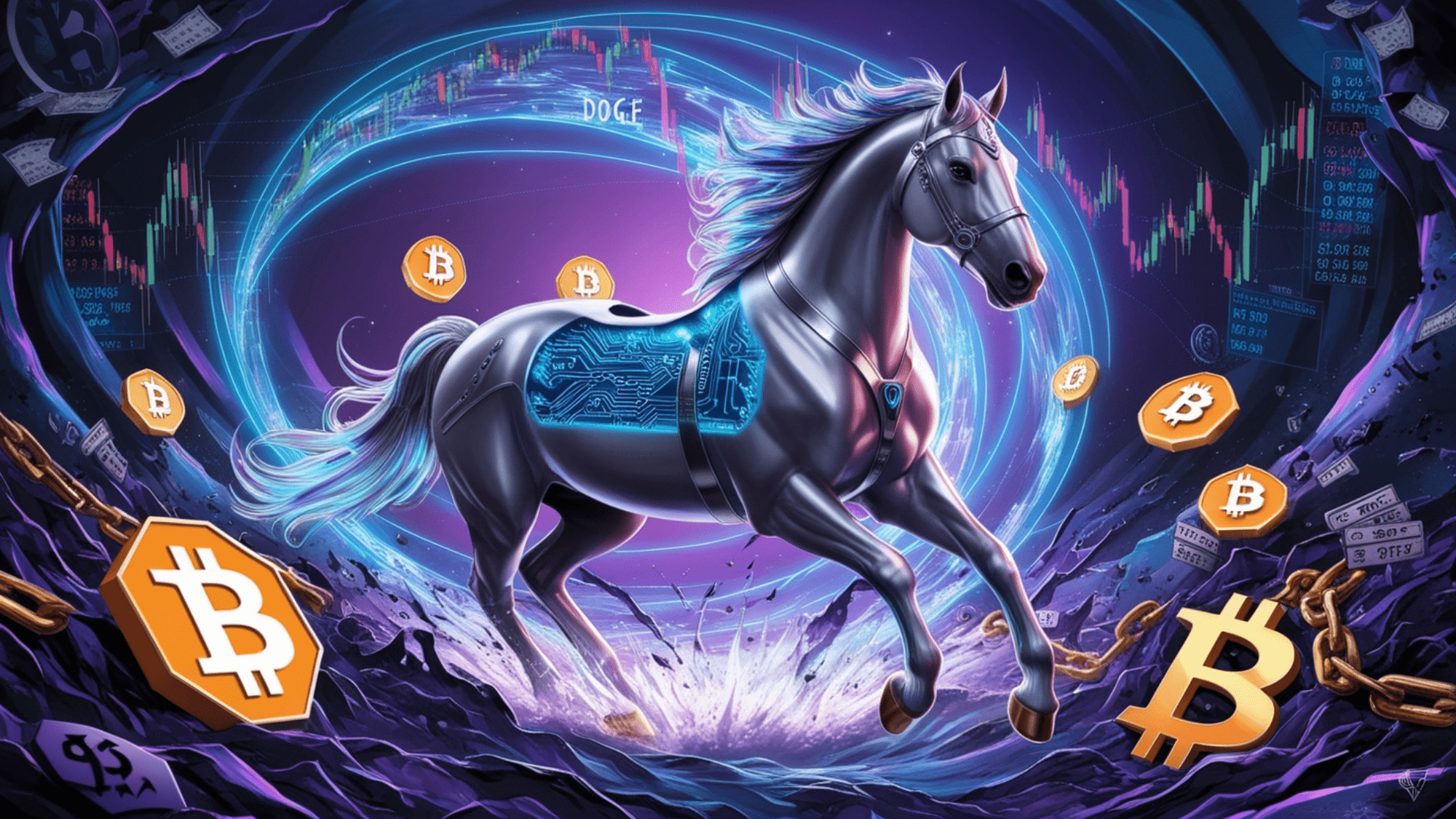 Discover How DigiHorse Thrives While Crypto Giants DOGE and BTC Falter