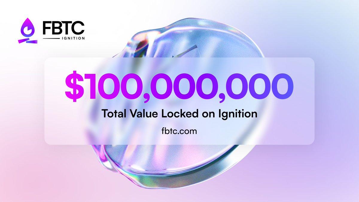 Discover How FBTC’s Surge to $100M in TVL Sparks Ignition’s Latest Campaign