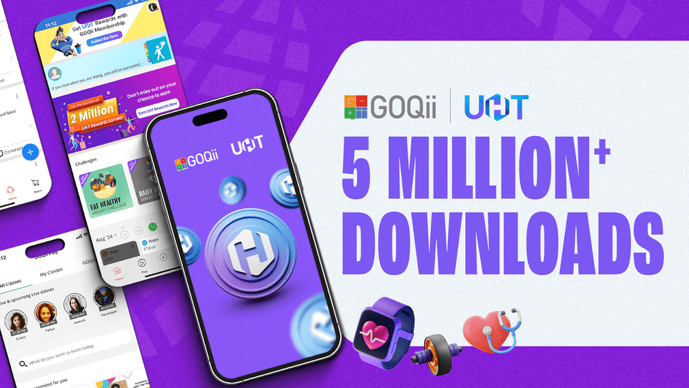 Discover How GOQii’s New ‘Universal Health Token’ Is Revolutionizing Fitness Apps With 5M Downloads