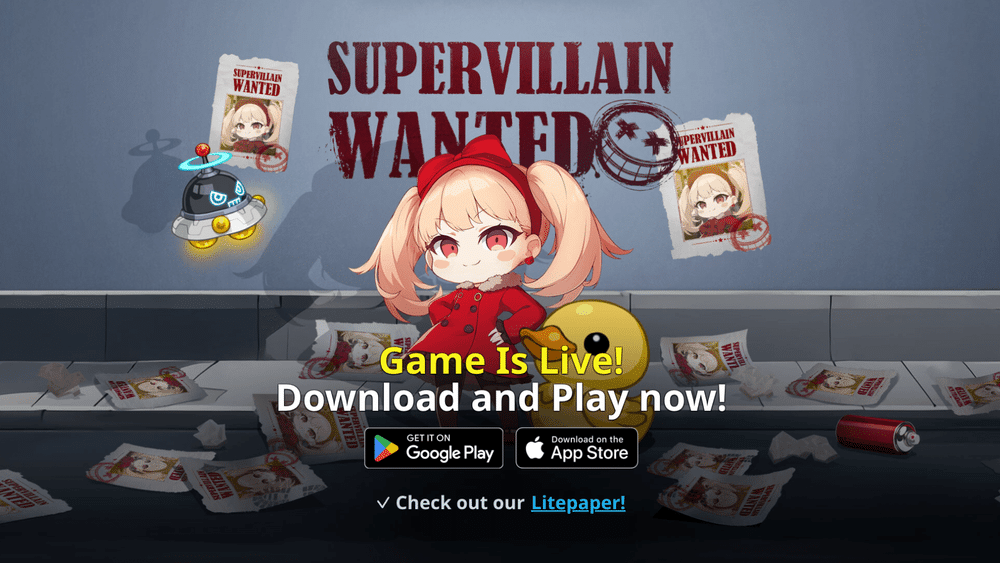 Embark on a Crypto Adventure: Supervillain Labs Launches Revolutionary Blockchain-Based Idle RPG for Mobile