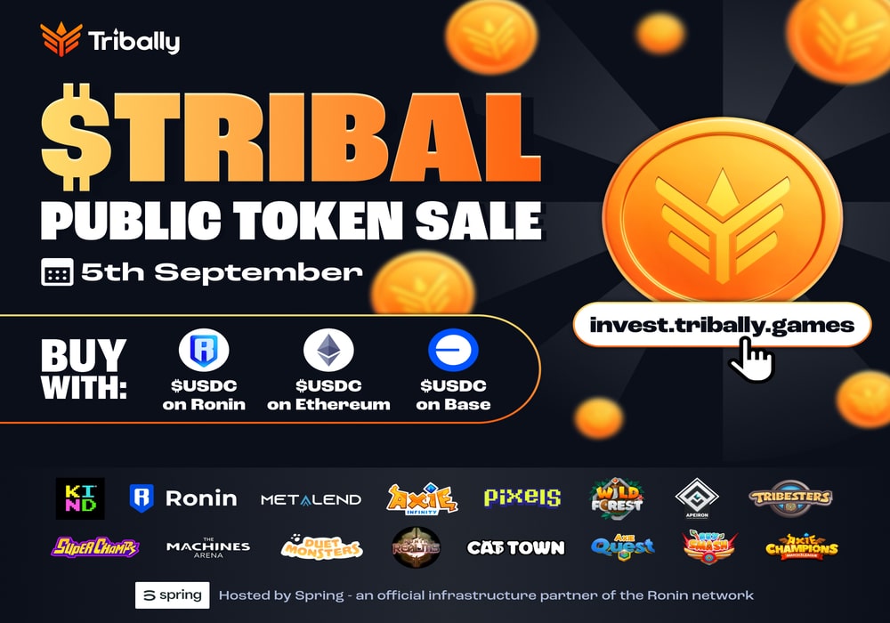 Embark on a Digital Revolution: Join Tribal’s Exciting $TRIBAL Token Sale Sept 5