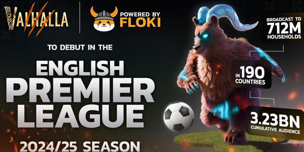 Floki’s Epic Launch: Dominating English Premier League with Valhalla Ad Blitz in ’24-’25