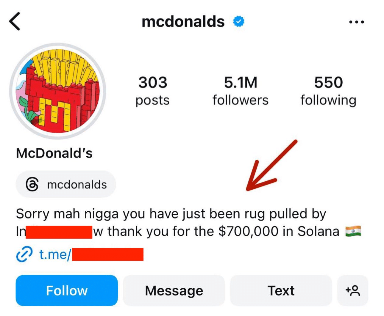 Hackers Take Over McDonald’s Instagram: Solana’s GRIMACE Coin Unexpectedly Spotlighted