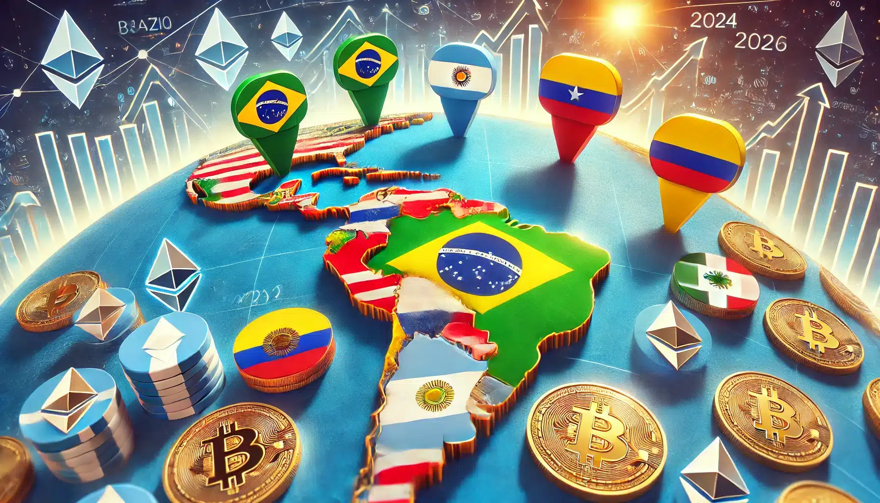 Is Latin America Set to Eclipse Europe in Crypto Trading by 2024? Find Out Now!