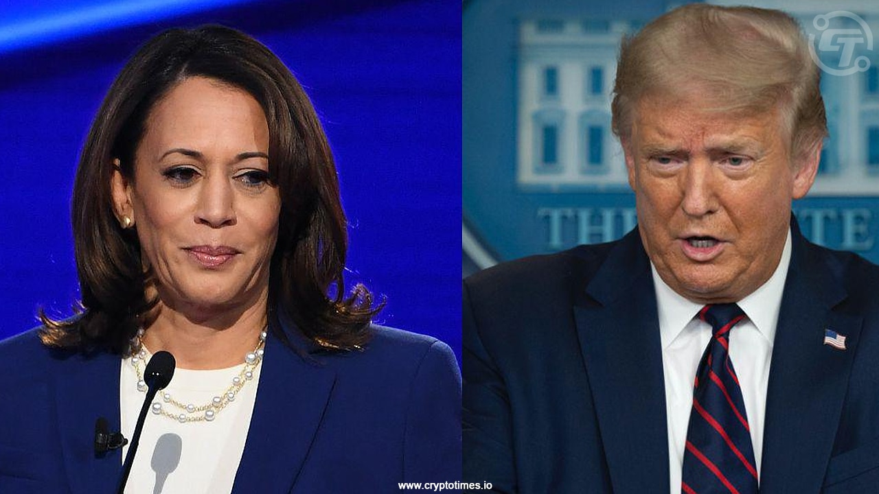 Kamala Harris Tops Trump in Polymarket’s Presidential Odds