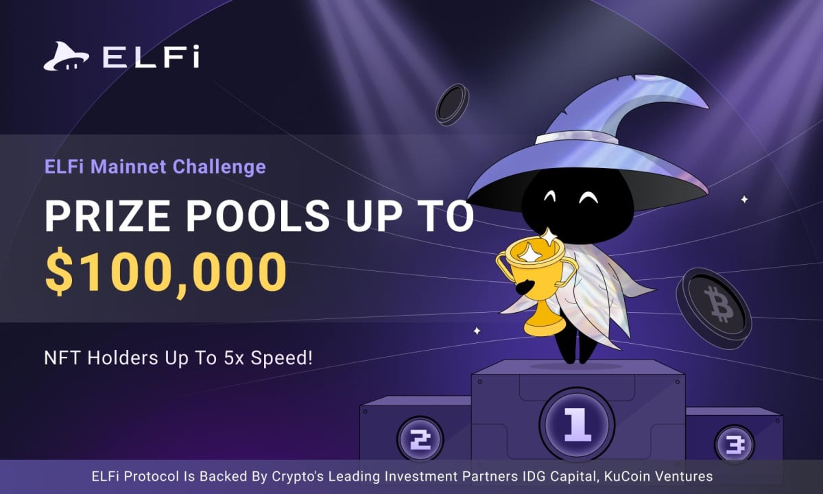 Win Big: Dive into ELFi Protocol’s Launch & $100K Airdrop Event Now!