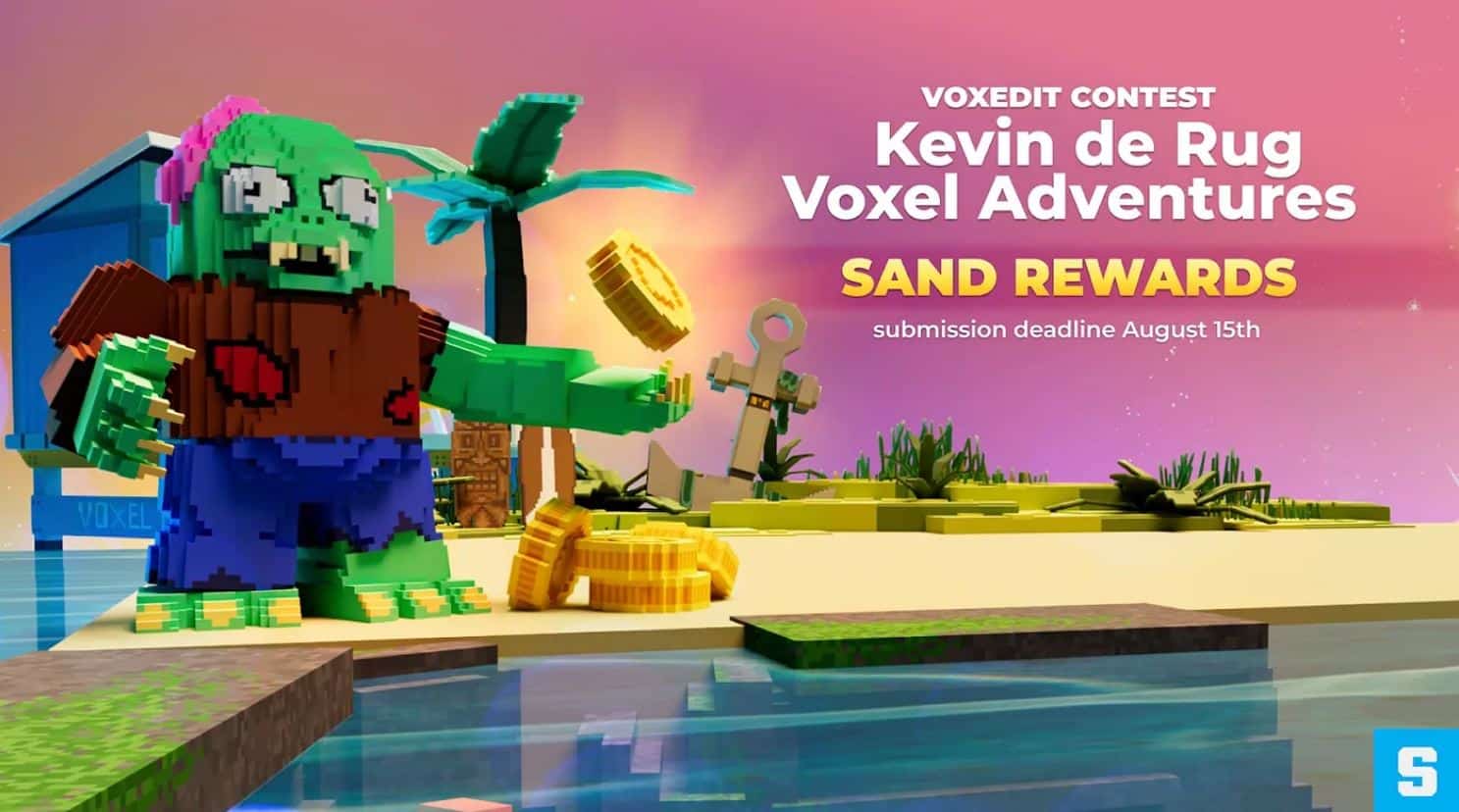 Win Big in The Sandbox’s Epic VoxEdit Challenge Featuring Pixelmon’s Kevin De Rug