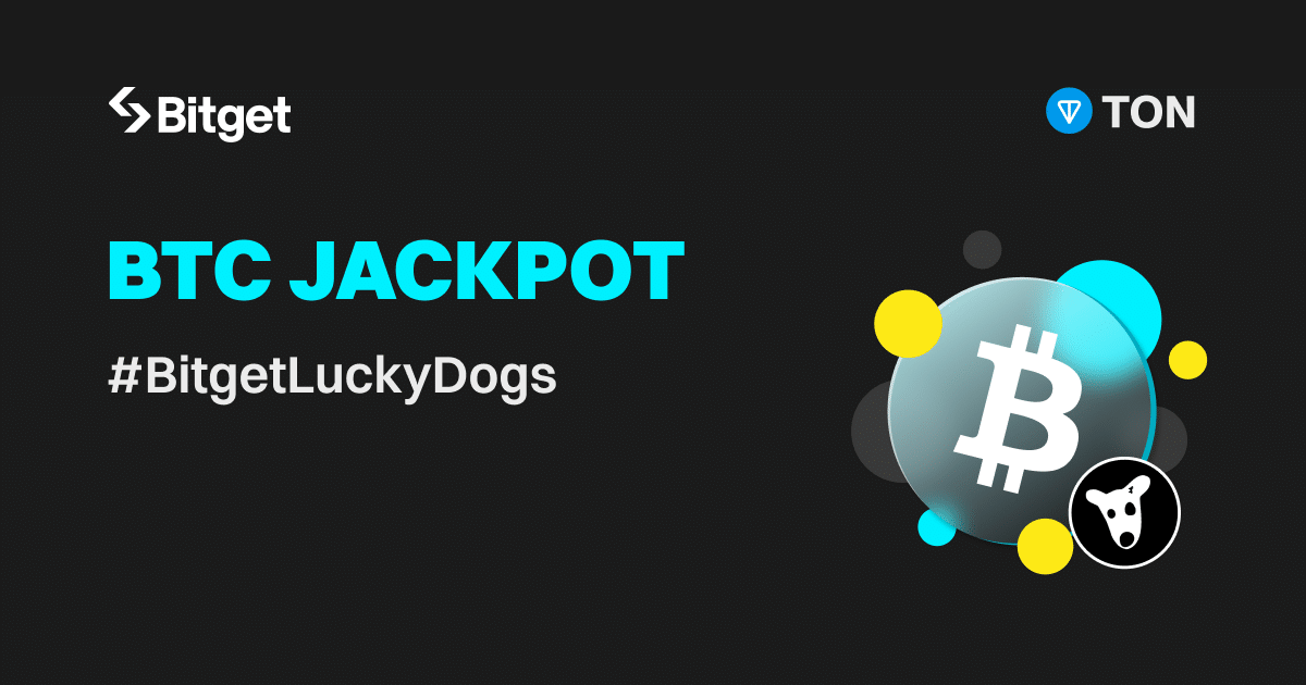 Win Big with Bitget’s BTC Jackpot Before $DOGS Hits the Market!