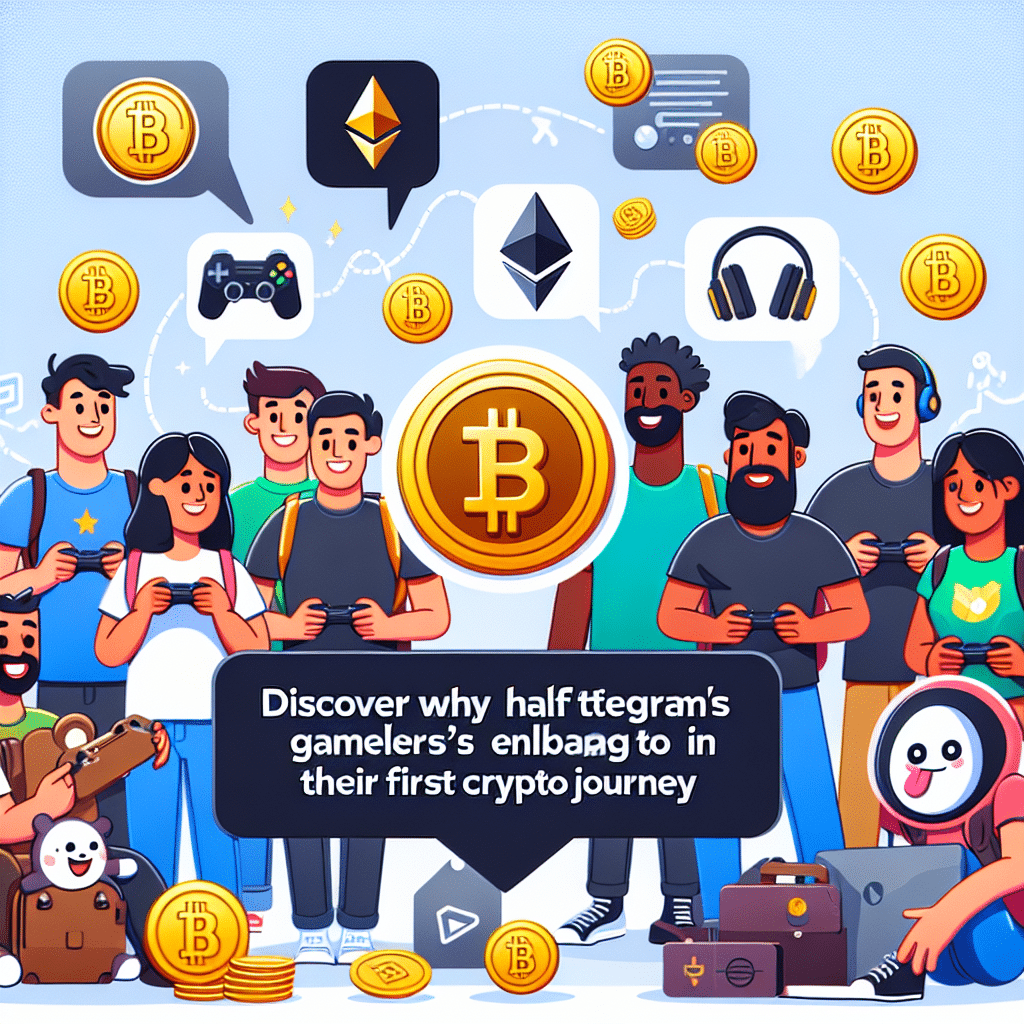 Discover Why Half of Telegram’s Gamers Embark on Their First Crypto Journey