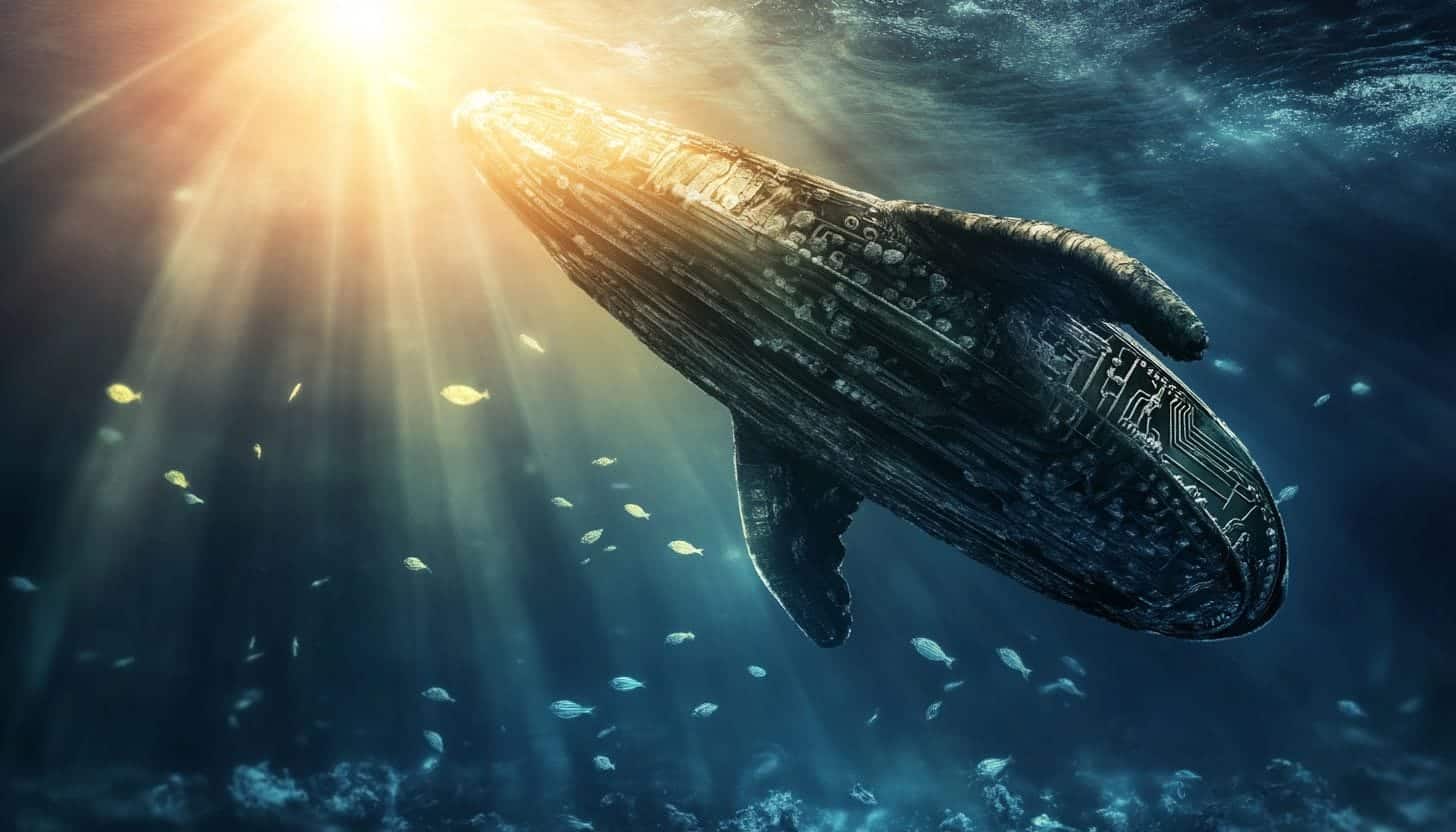 Bitcoin Prices Plummet as Whale Wallets Soar to 17-Month Peak