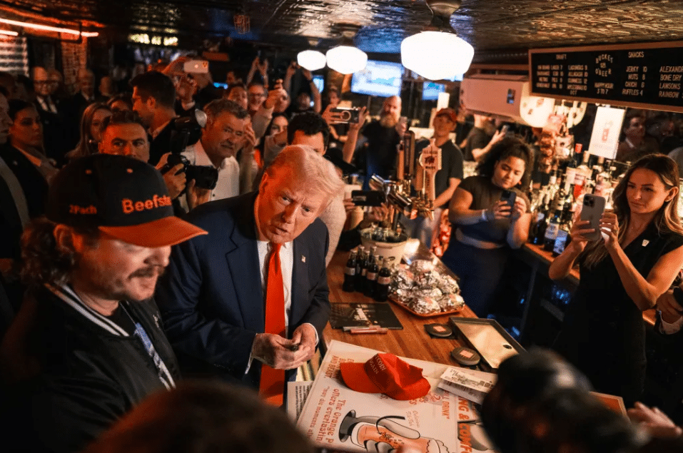 Trump Becomes First Ex-President to Use Bitcoin for Burgers