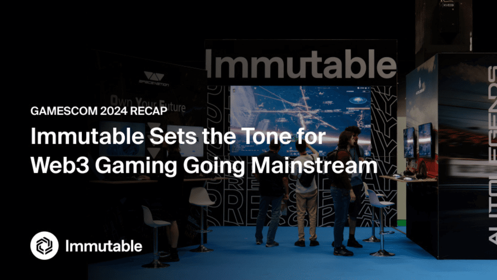 Discover the Top Reveals from Gamescom 2024’s Immutable Booth That Wowed Fans