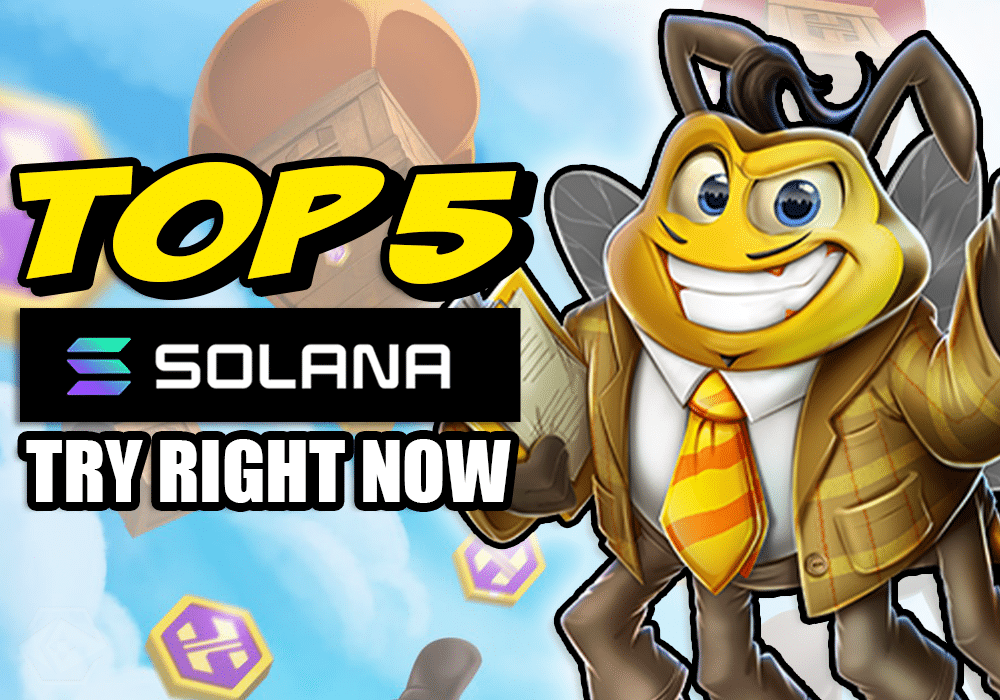 Explore the Best 5 Solana Crypto Games – Dive In This September 2024!