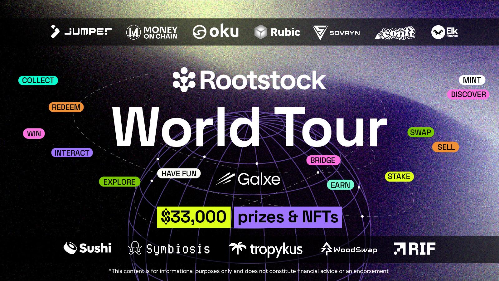 Last Two Weeks of the “Rootstock World Tour” Campaign