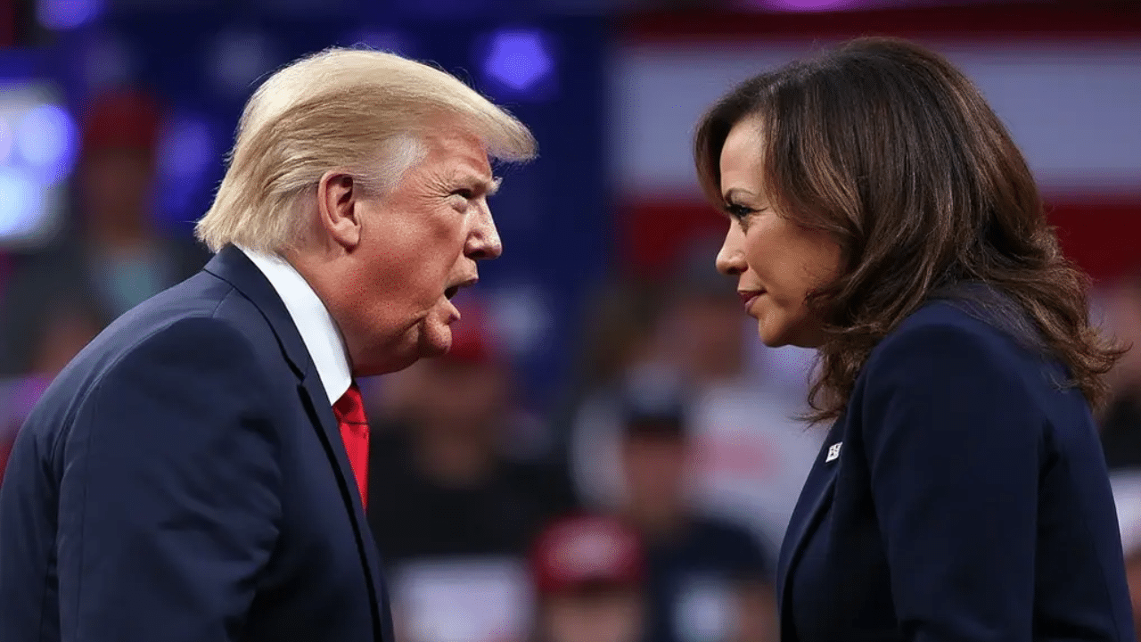 Trump and Harris Tied on Polymarket After Debate